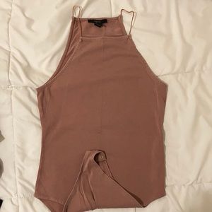 forever 21 mauve bodysuit size S